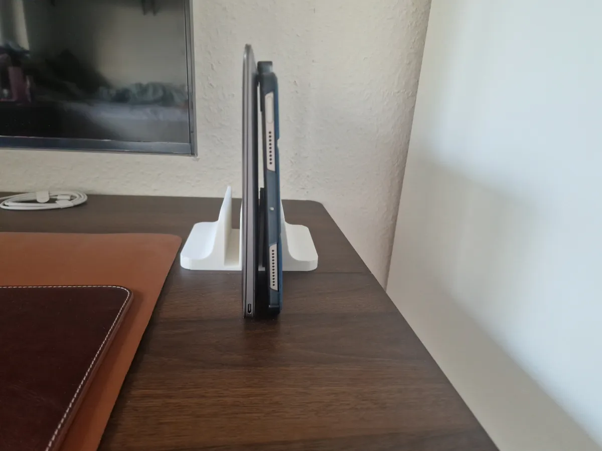 Vertical Notebook/Tablet Stand, photo 3 of 4 - Vertical Notebook/Tablet Stand Household