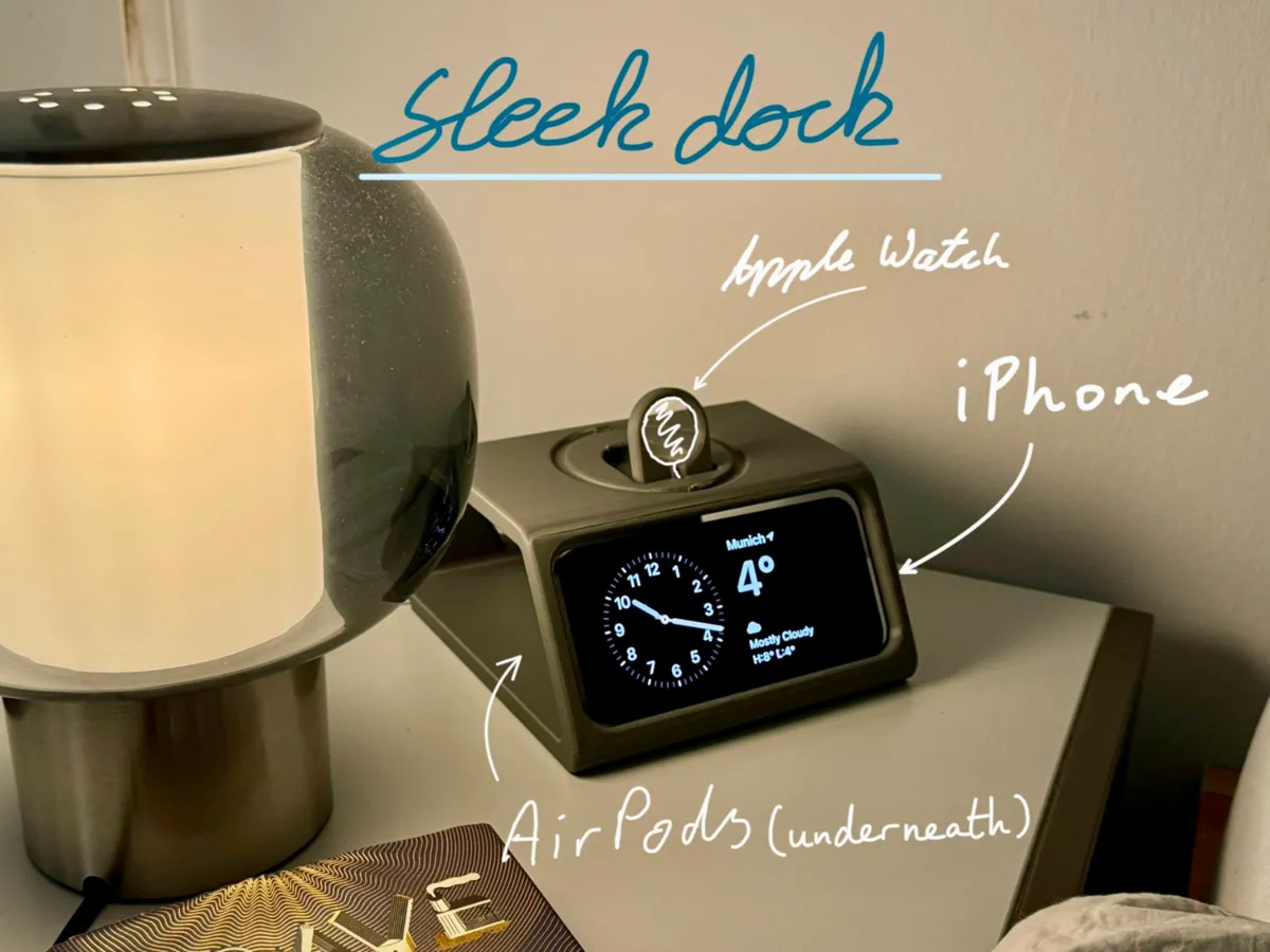 sleekDock [Nightstand-charging station] - Multi-device Charging Stations, in stock