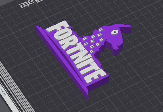 Fortnite Logo Lama Table Stand - Brand & Logo Signs, in stock in India