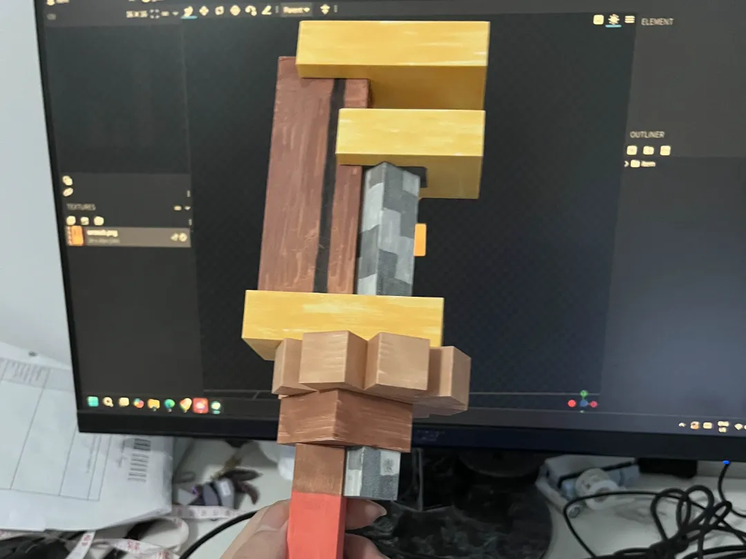 机械动力的扳手 wench from create mod - Minecraft Figures, in stock in India