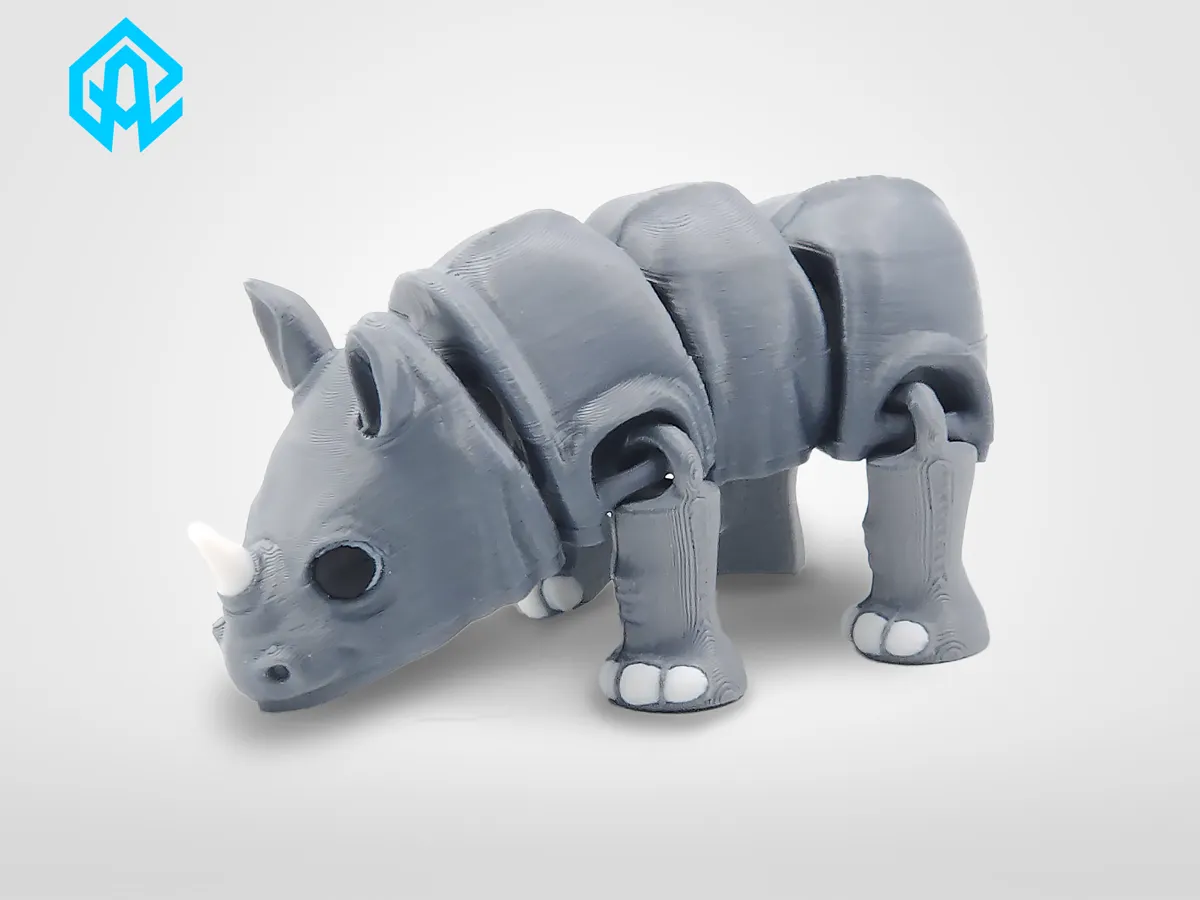 Articulated Flexi Rhino, Cute Toy - Other Toys & Games, in stock in India