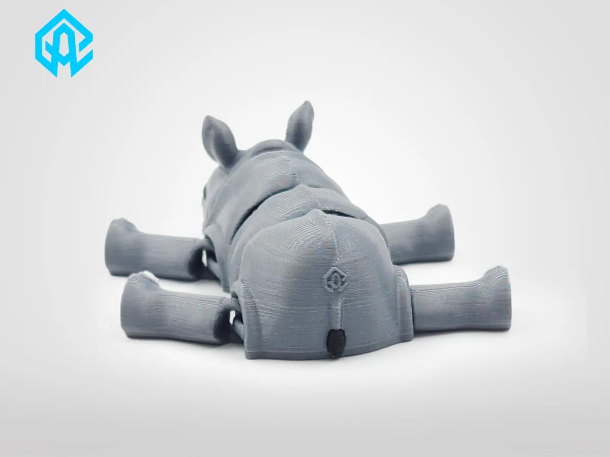 Articulated Flexi Rhino, Cute Toy, photo 4 of 4 - Articulated Flexi Rhino, Cute Toy Toys & Games