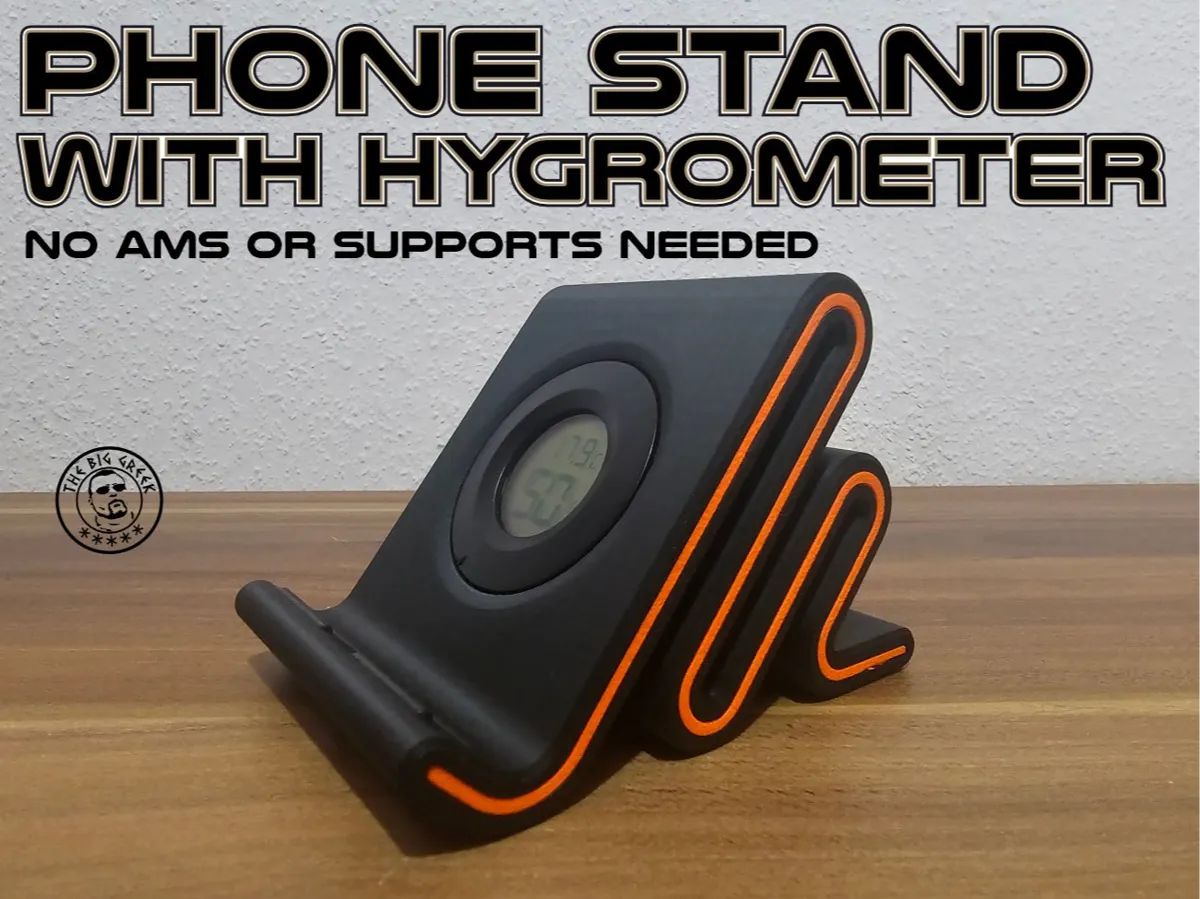 Phone Stand with Built-in Hygrometer - Gadgets, in stock in India