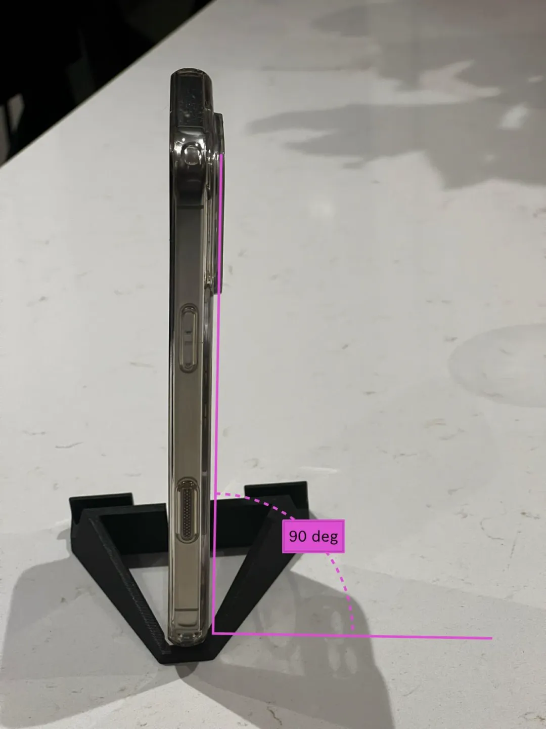 Dual Angle iPhone Stand Holder, photo 4 of 4 - Dual Angle iPhone Stand Holder Tools