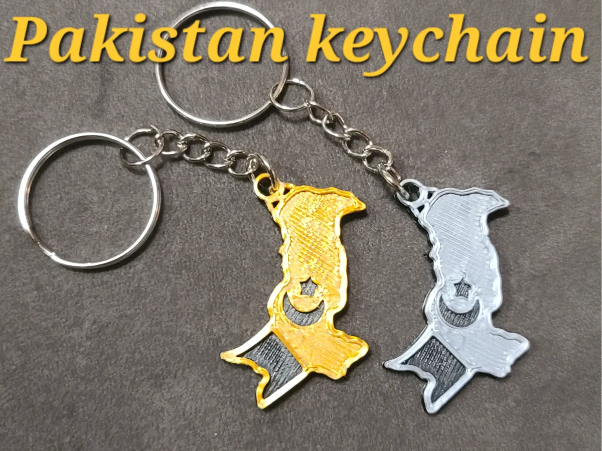 Pakistan Keychain Dual Color Required - Photo Keychains, in stock in India