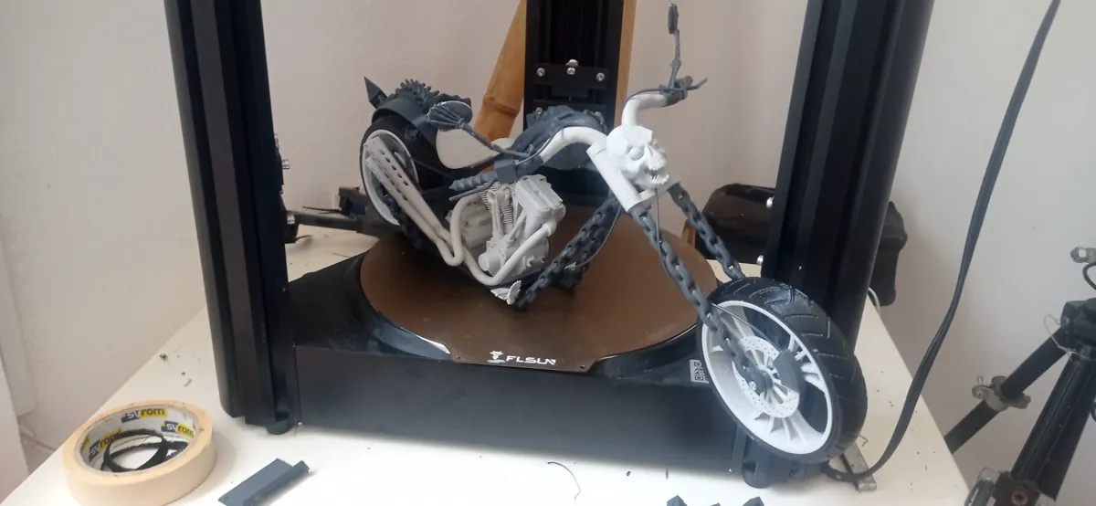 Ghost Rider Motorcycle Model