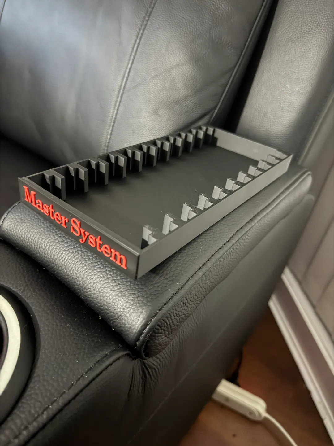 12-Slot Holder for Sega Master System Cartridges, photo 3 of 3 - 12-Slot Holder for Sega Master System Cartridges Storage & Organisation