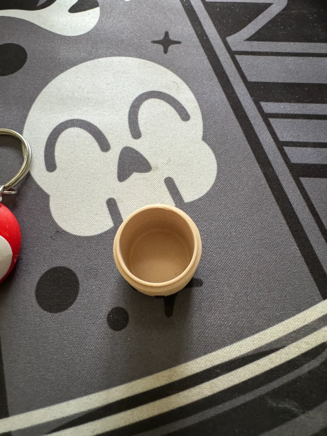 Mushroom mini keychain, photo 3 of 3 - Mushroom mini keychain Miniatures