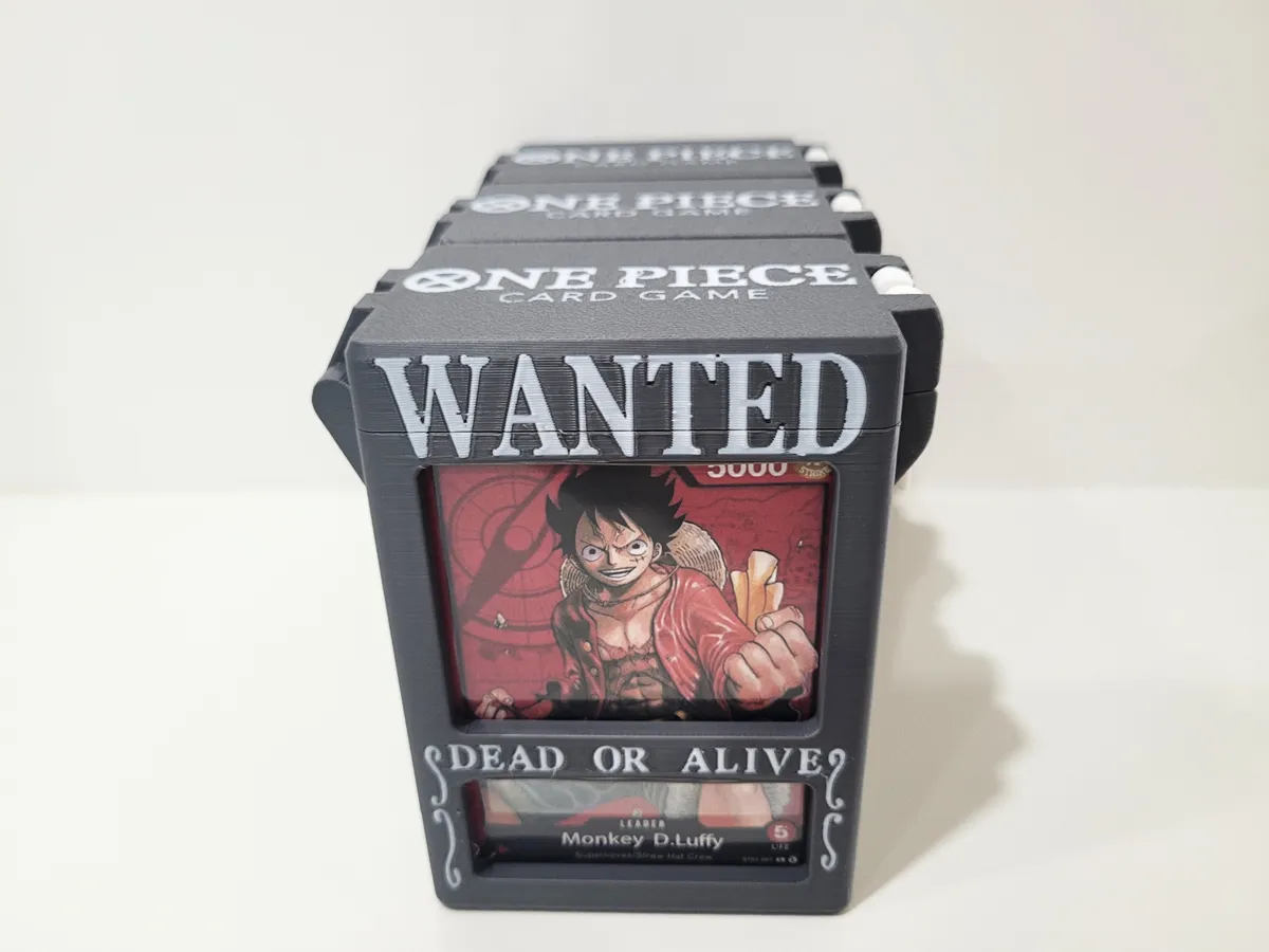 One Piece Card Game Leader Deck Box Rugged Secure, photo 3 of 4 - One Piece Card Game Leader Deck Box Rugged Secure Board Games & Tabletop