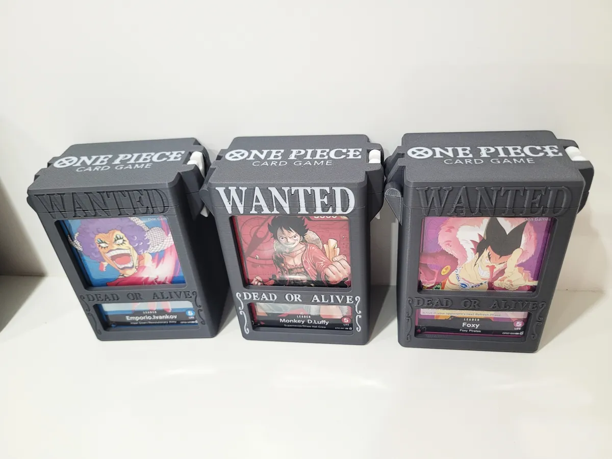 One Piece Card Game Leader Deck Box Rugged Secure, photo 4 of 4 - One Piece Card Game Leader Deck Box Rugged Secure Board Games & Tabletop