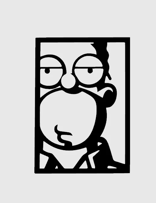 Wall Art - Homer