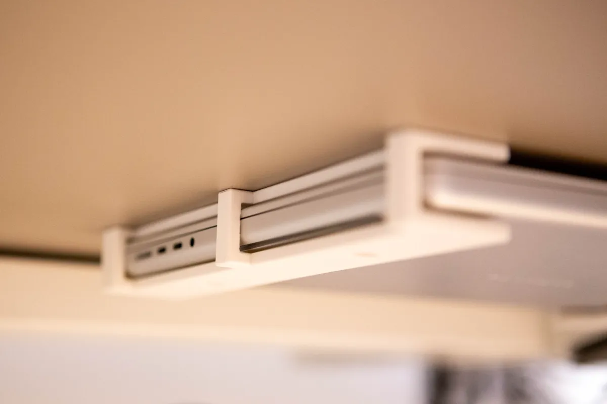 MacBook Pro Under Desk (or Wall-) Mount, photo 3 of 4 - MacBook Pro Under Desk (or Wall-) Mount Mobile & Device Accessories