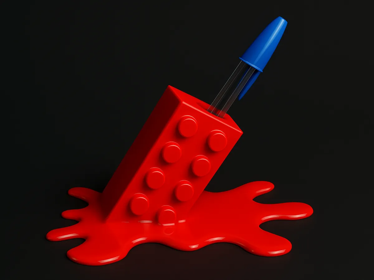 Melting LEG0-PEN holder
