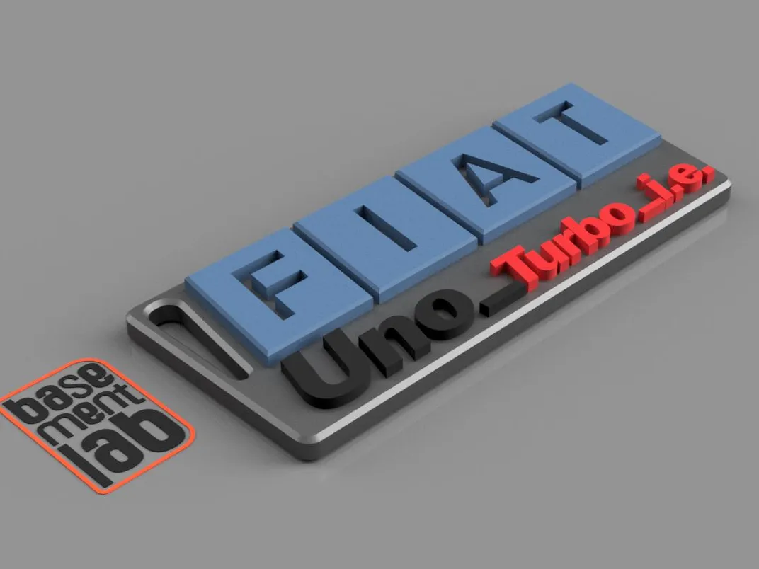 Fiat Uno Turbo i.e. - Keychain - Portachiavi