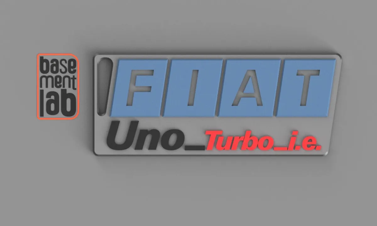 Fiat Uno Turbo i.e. - Keychain - Portachiavi, photo 4 of 4 - Fiat Uno Turbo i.e. - Keychain - Portachiavi Keychains