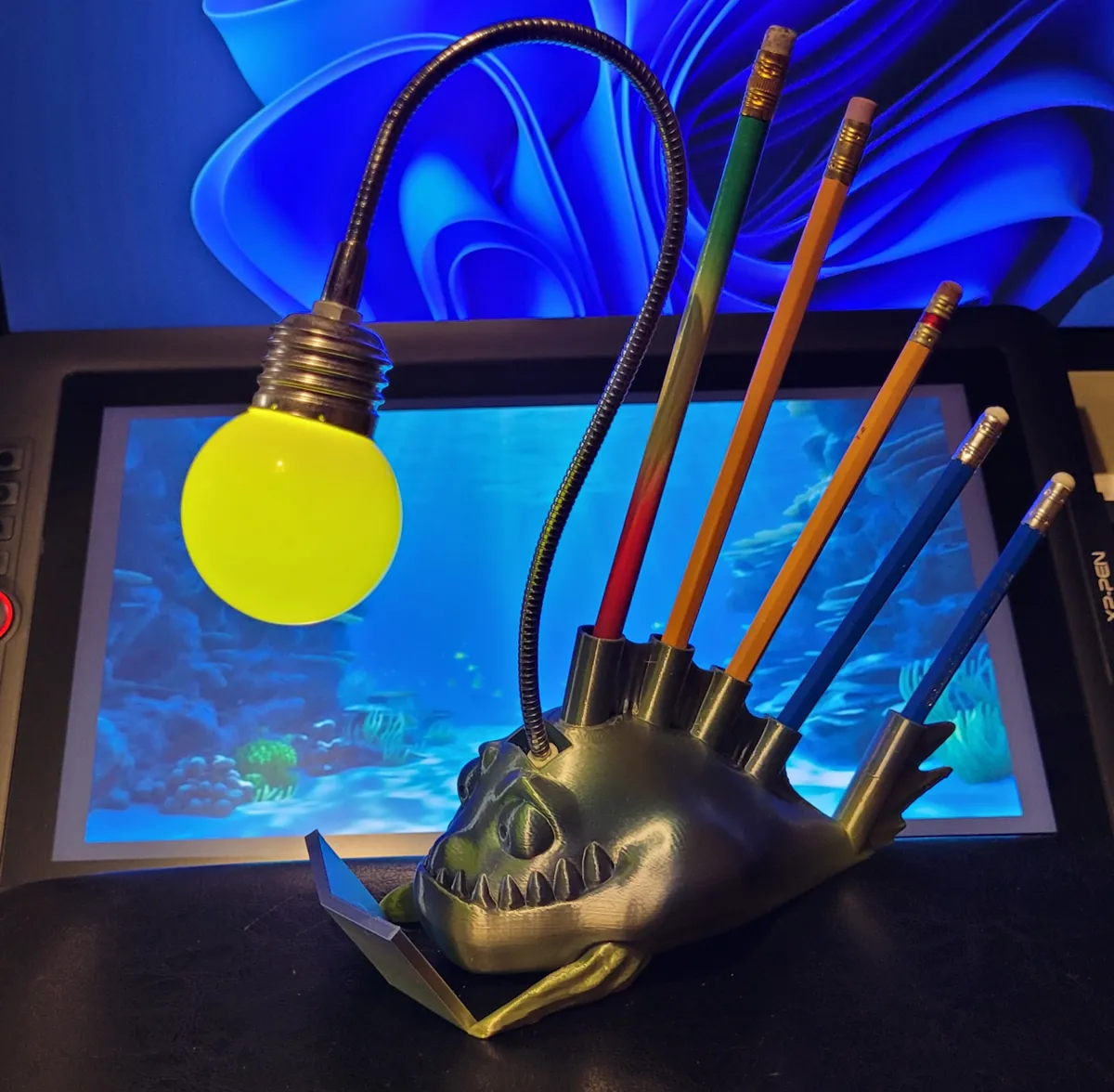 Angler Fish with Light