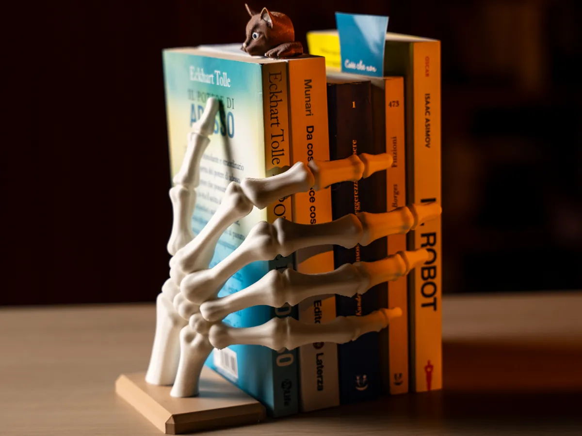 Skeleton Hand Bookstop