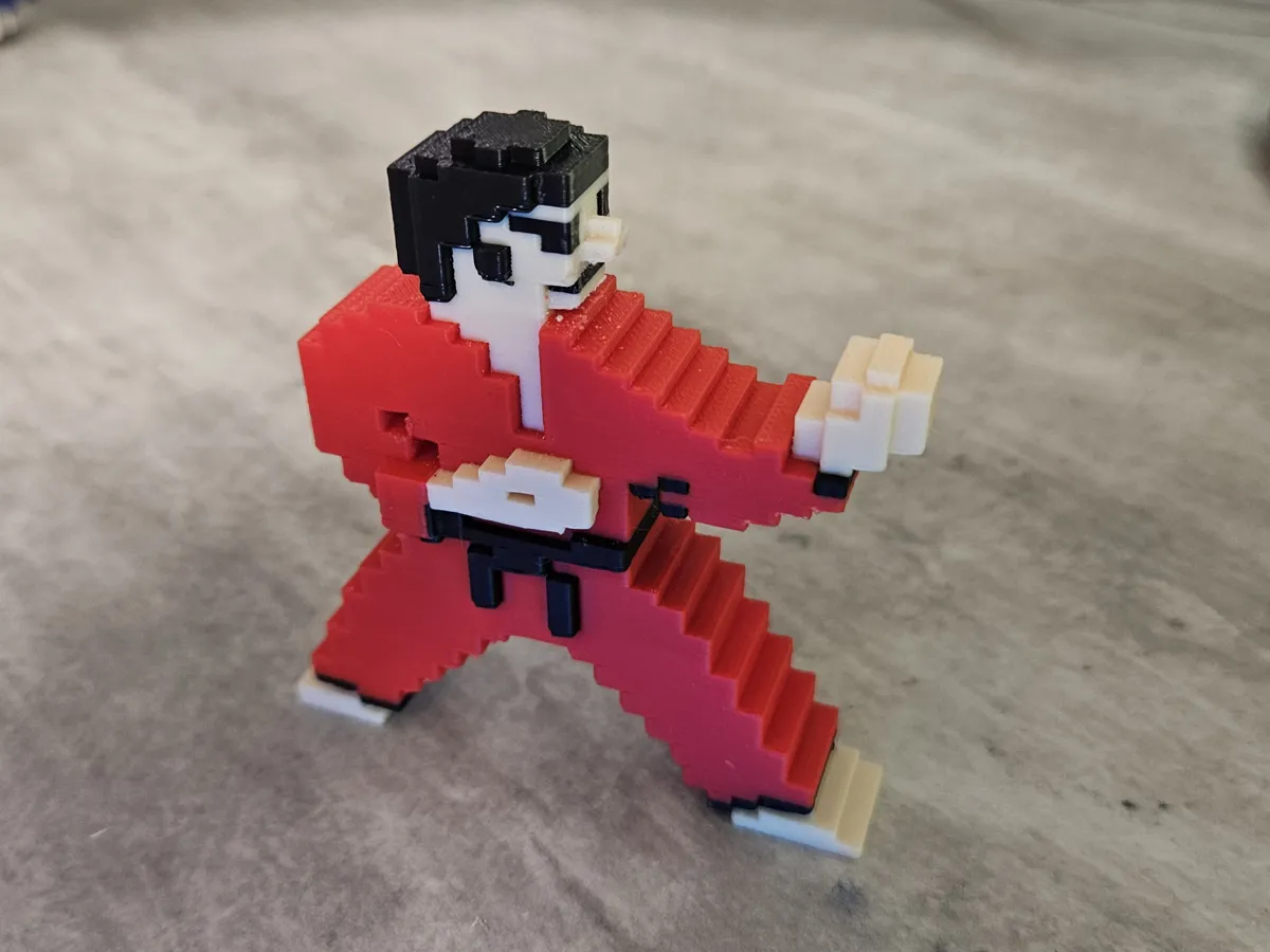 International Karate characters (C64) - 3 colors, photo 3 of 4 - International Karate characters (C64) - 3 colors Sports & Fitness