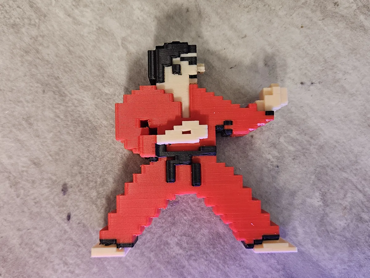 International Karate characters (C64) - 3 colors, photo 4 of 4 - International Karate characters (C64) - 3 colors Sports & Fitness