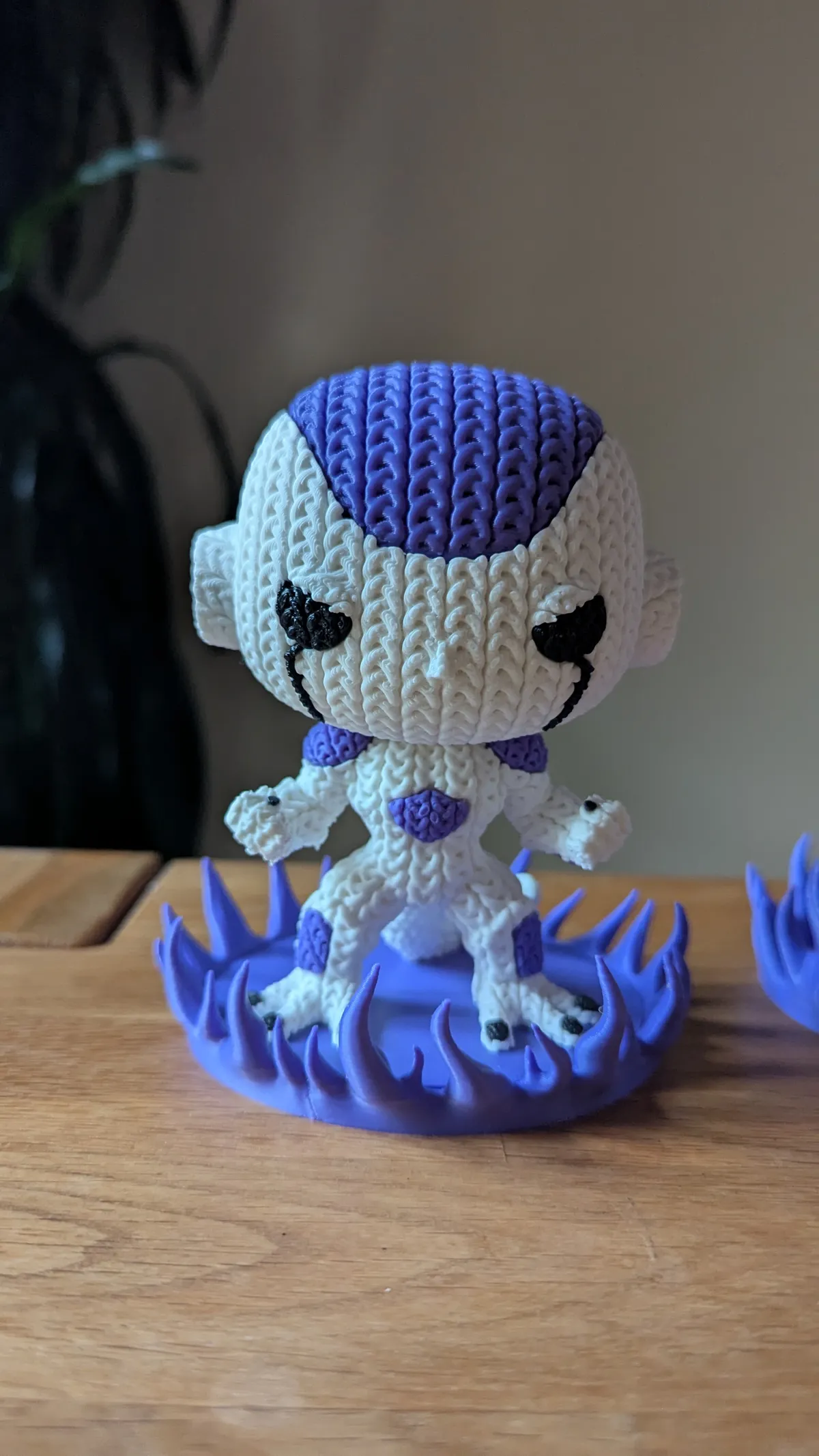 Dragon Ball Z Ki base for Freezer Knitted, photo 3 of 4 - Dragon Ball Z Ki base for Freezer Knitted Figurines & Collectibles