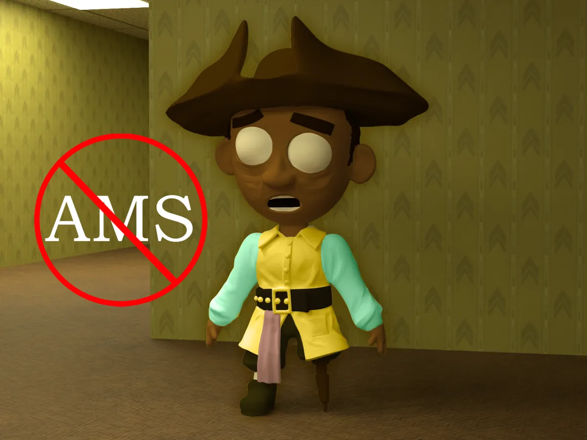 Pirate Clark Chibi | The Backrooms Movie