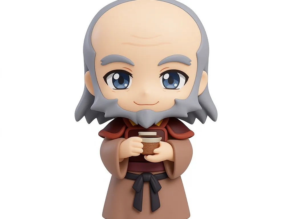 Uncle Iroh with Tea Chibi Figure