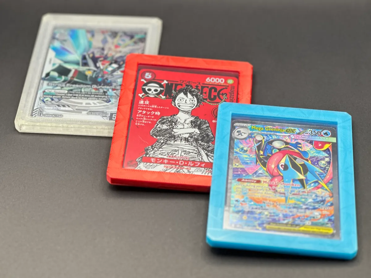 Trading Card Top Loader Bumper Guard
