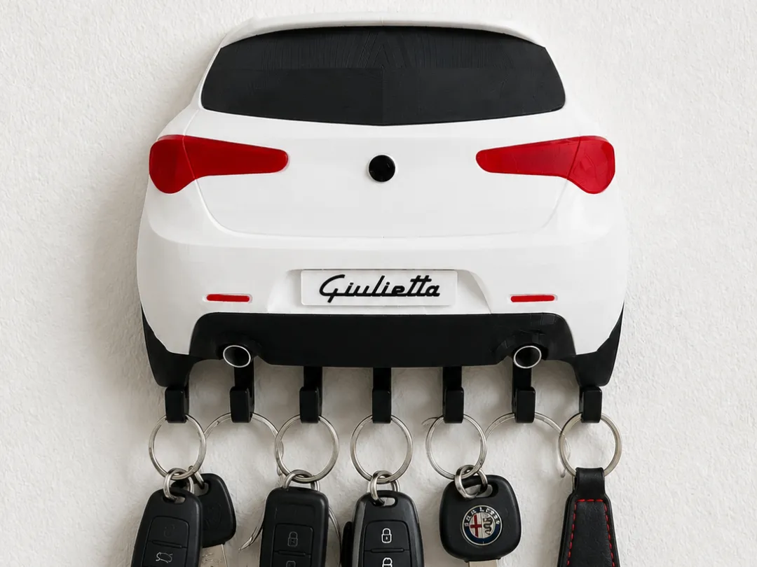 Alfa Romeo Giulietta, Support mural porte-clés - Superhero & Movie Keychains, in stock