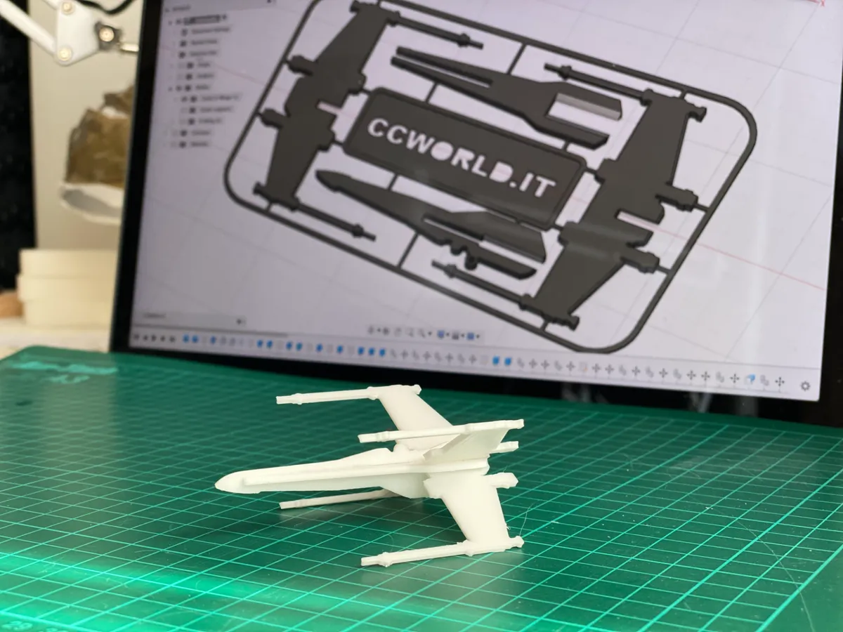 CCW Star Wars X-Wing kit card