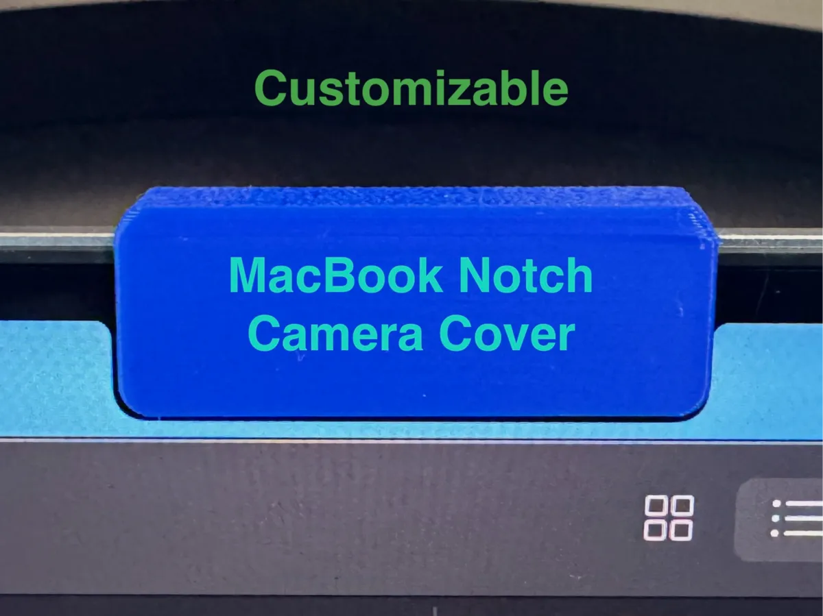 MacBook Notch / Camera Cover - Office, in stock in India