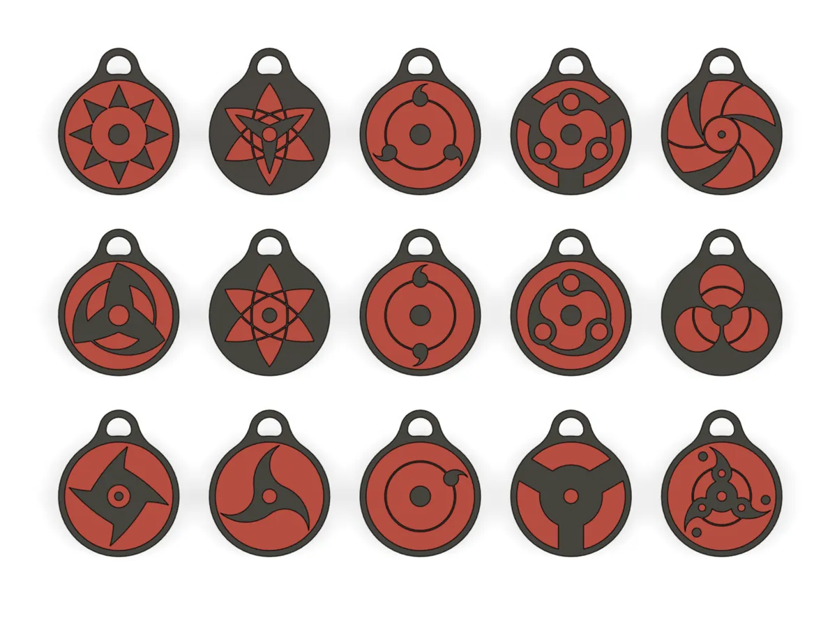 Sharingan Keychain