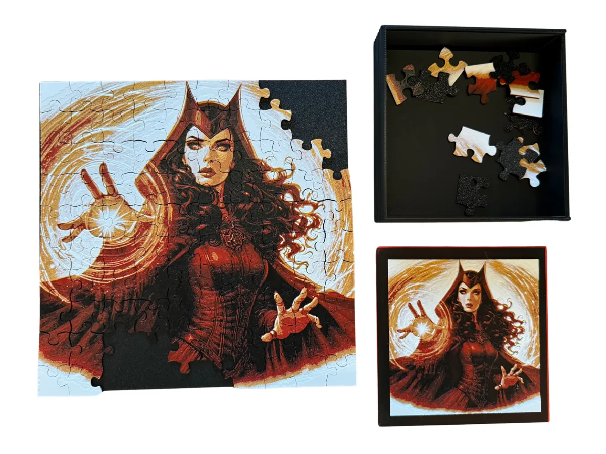 Scarlet Witch - Puzzle & Box Lid - Puzzle Boxes & Secret Boxes, in stock in India
