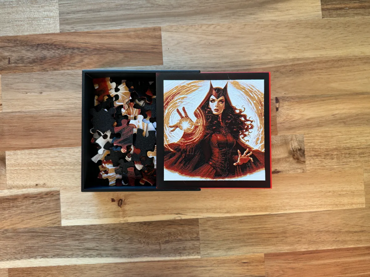 Scarlet Witch - Puzzle & Box Lid, photo 4 of 4 - Scarlet Witch - Puzzle & Box Lid Toys, Games & Hobbies