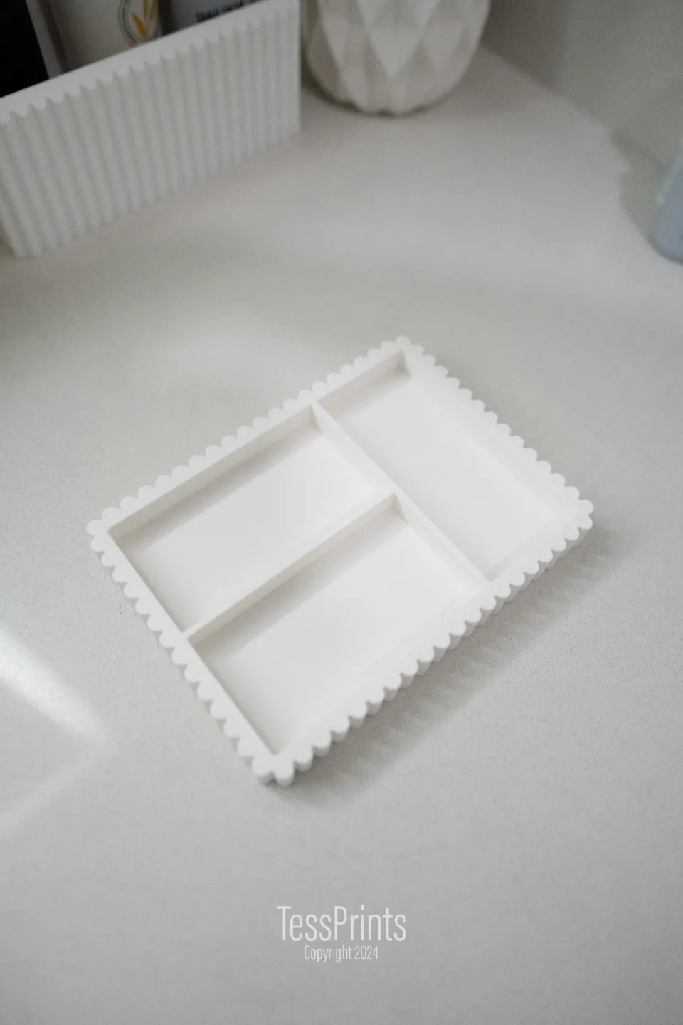 Vanity Bathroom Organizer (Ribbed), photo 4 of 4 - Vanity Bathroom Organizer (Ribbed) Bath & Personal Care