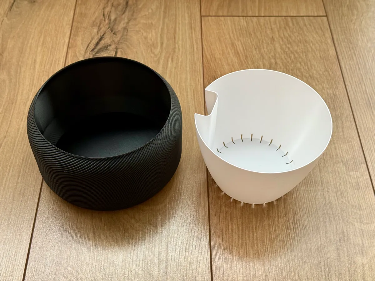 Modern Self Watering Planter, photo 3 of 4 - Modern Self Watering Planter Household