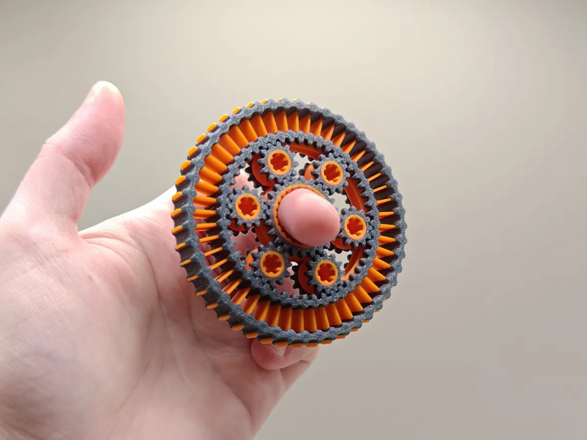 "Blade" Heavy Duty Planetary Gears Fidget Spinner, photo 2 of 4 - "Blade" Heavy Duty Planetary Gears Fidget Spinner Fidget & Sensory Toys