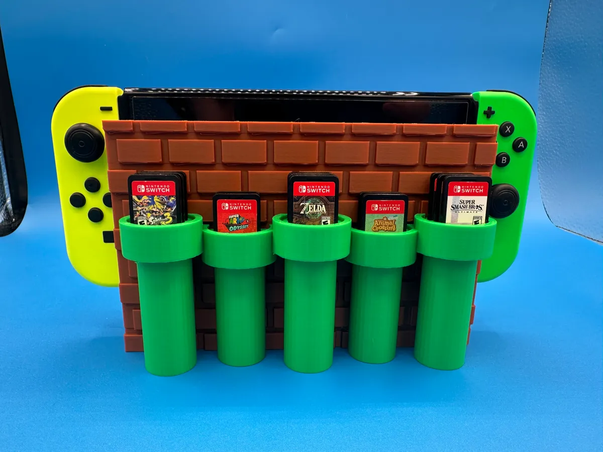 Nintendo Switch Dock Cover with Game Card Slots