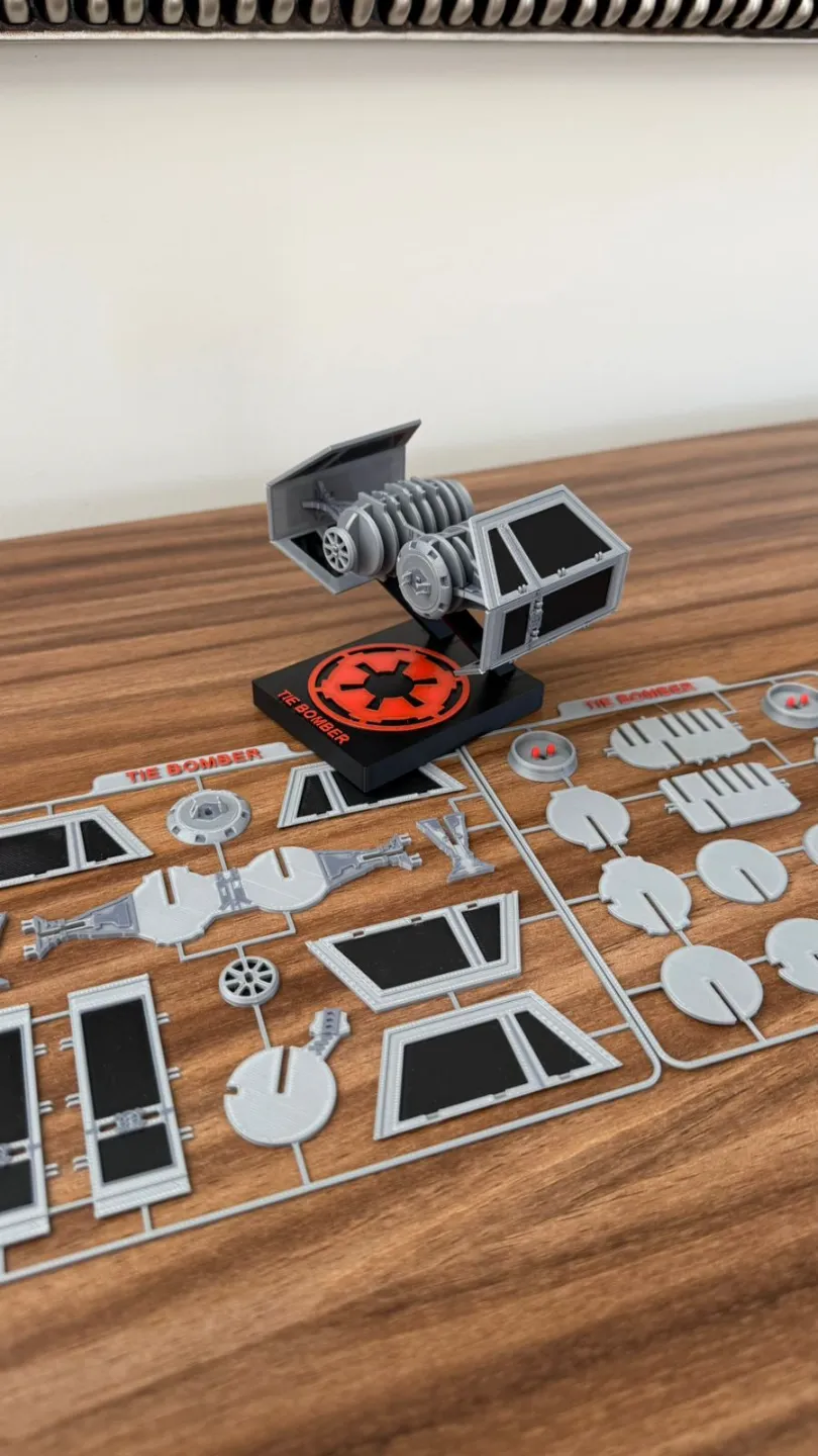 Tie Bomber kit card, photo 3 of 4 - Tie Bomber kit card Toys & Games