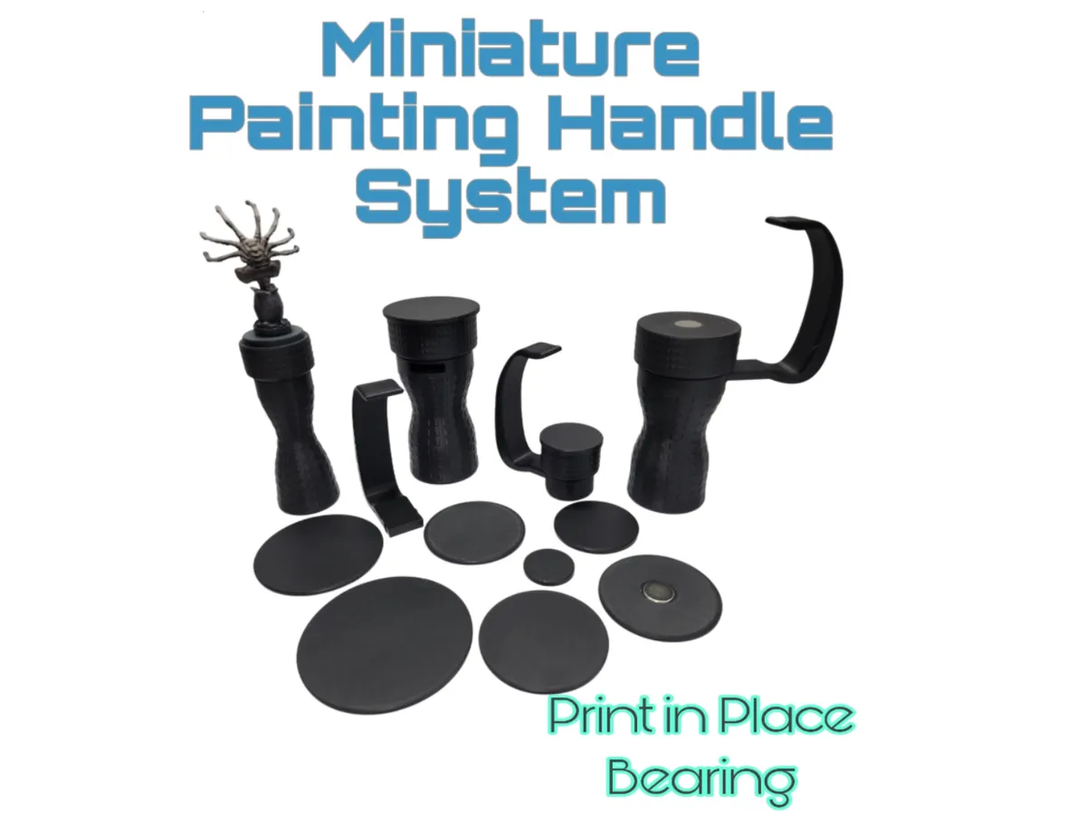 Minature Painting Holder System 25MM-80MM - Framed & Colour Wall Art, in stock