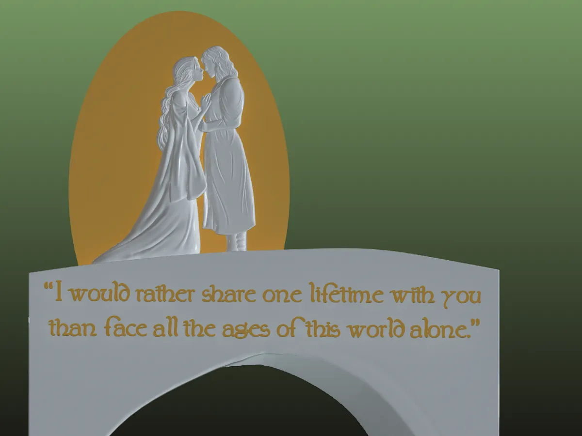 Arwen and Aragorn