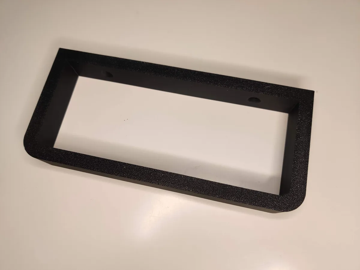 Minimalist desk shelf monitor riser, photo 4 of 4 - Minimalist desk shelf monitor riser Desk & Office