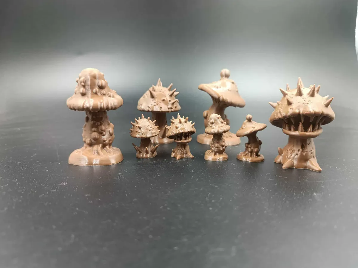 Toxic Shroom Set - Miniature - RPG - DND-Wargaming