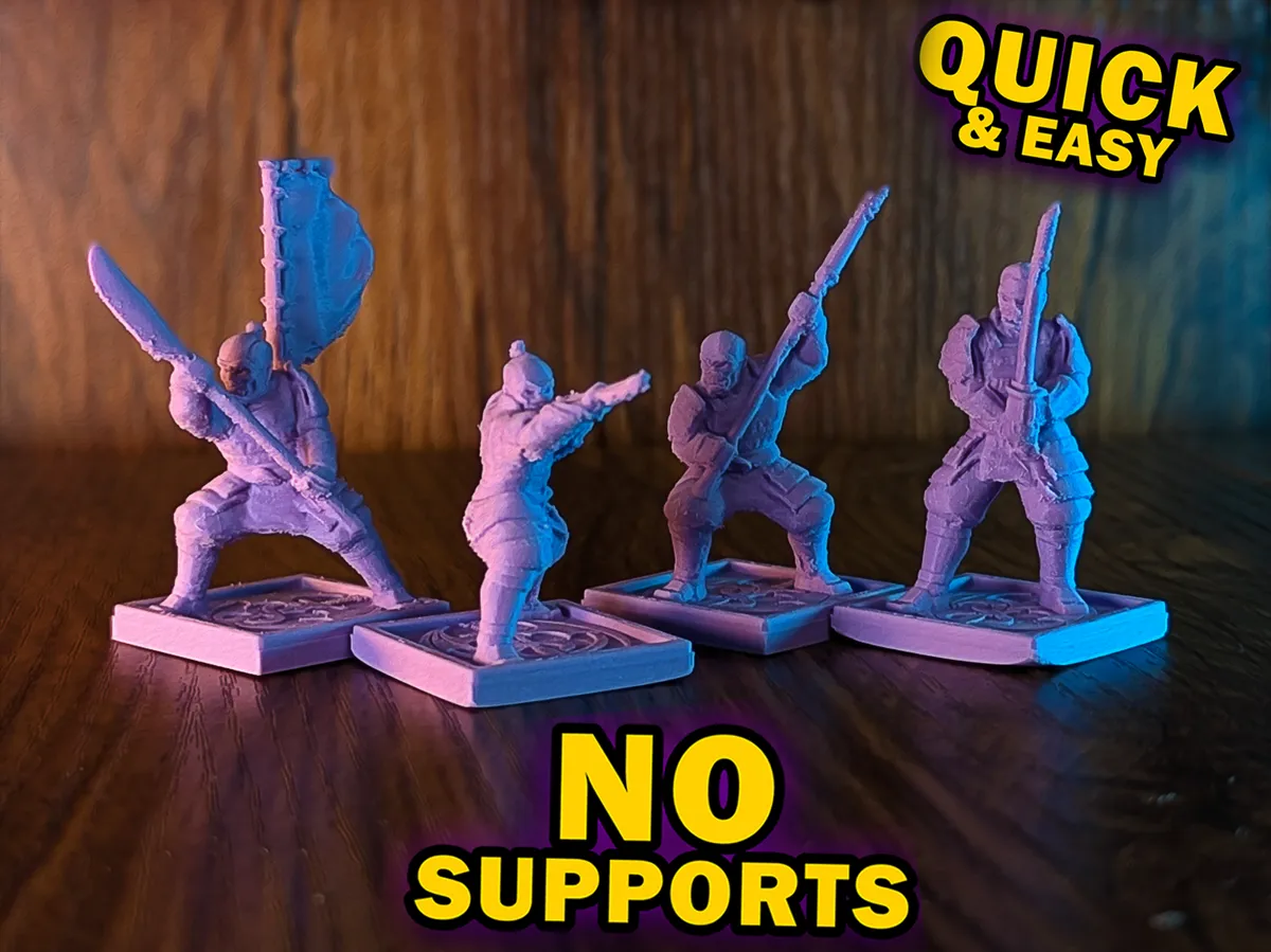 Samurai 4 Pack - 28mm Minis