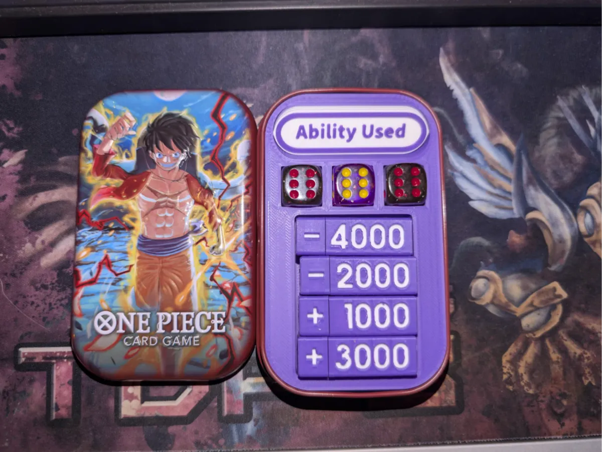 One Piece Mini Tin Insert With Extras