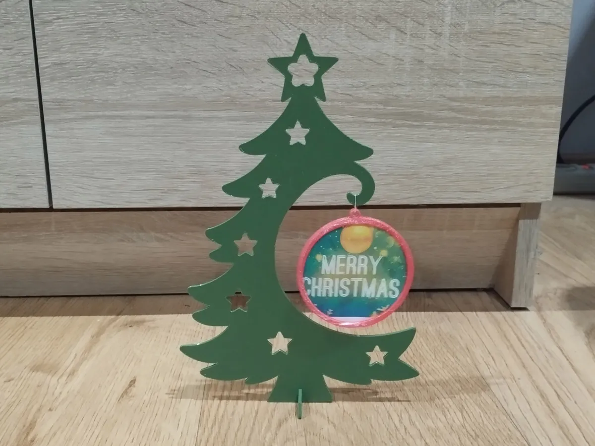 Christmas Tree with Photo Frame/Bauble
