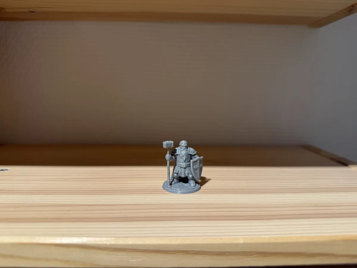 Dwarf Cleric - DND miniature, photo 3 of 4 - Dwarf Cleric - DND miniature Board Games & Tabletop