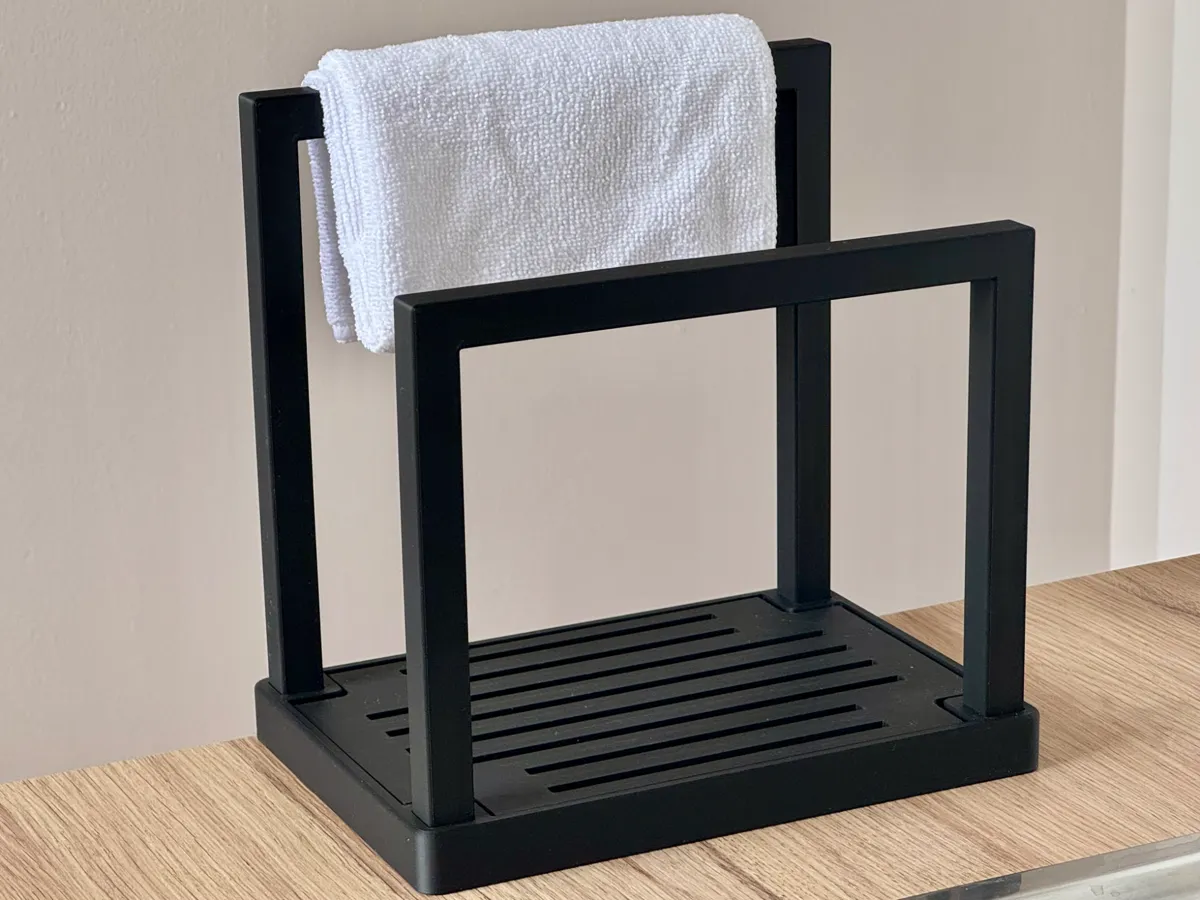 Dish Cloth Holder with Sponge Tray