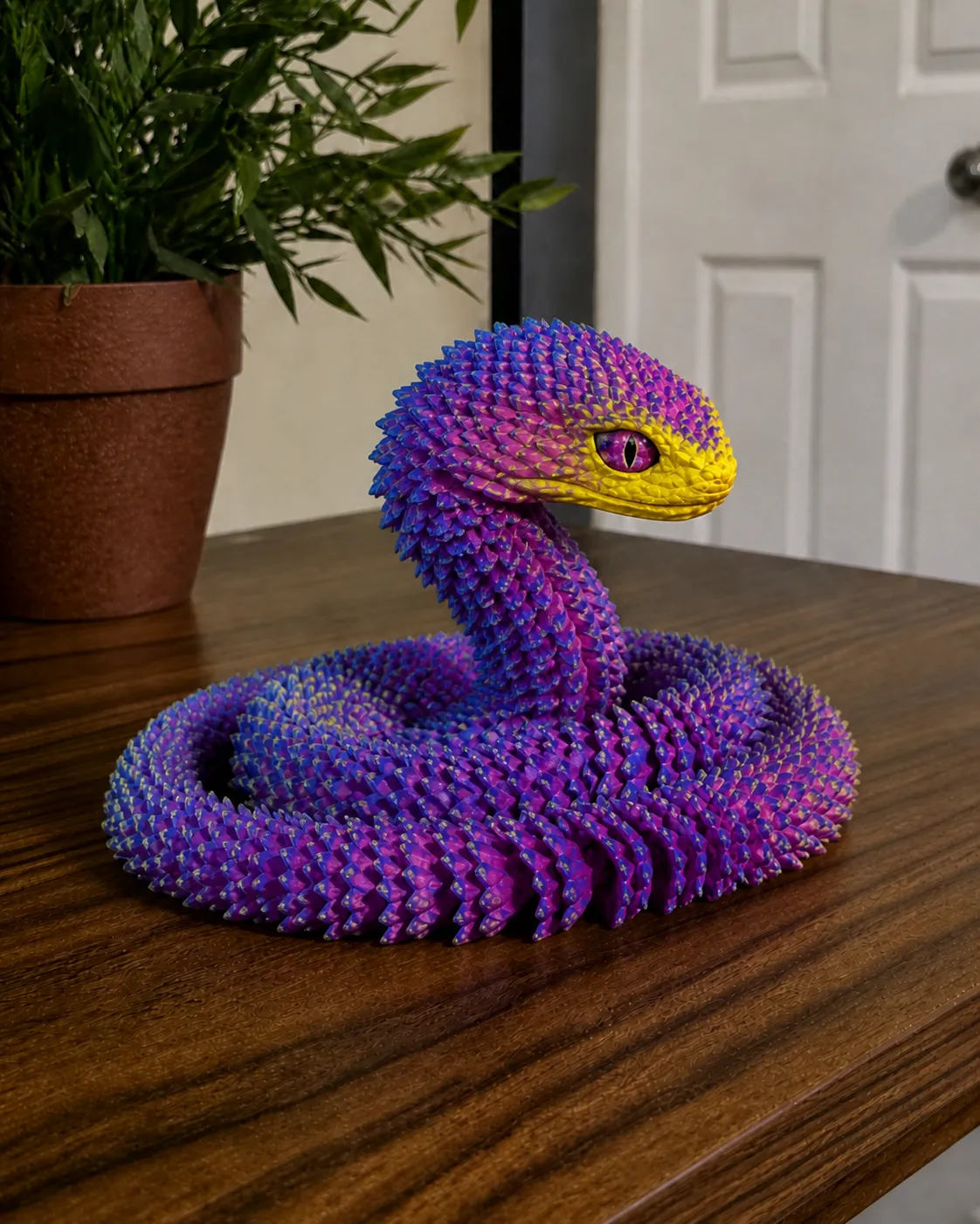 Articulated Fidget Snake toy with Separate Eyes, photo 2 of 4 - Articulated Fidget Snake toy with Separate Eyes Fidget & Sensory Toys
