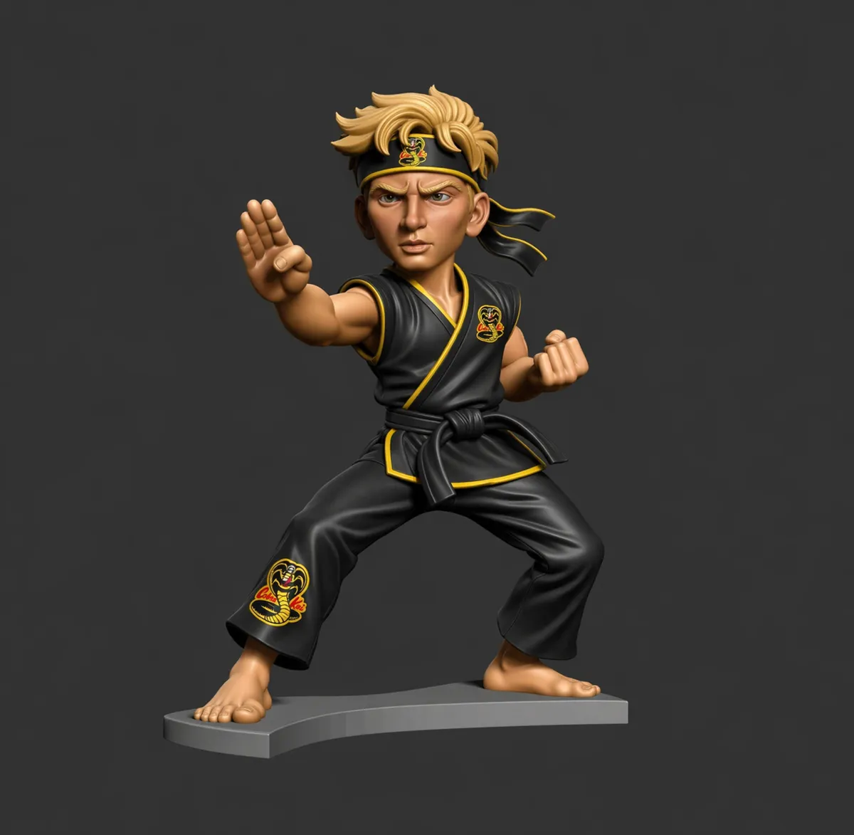 Cobra Strike, Johnny Karate Figure, photo 4 of 4 - Cobra Strike, Johnny Karate Figure Sports & Fitness