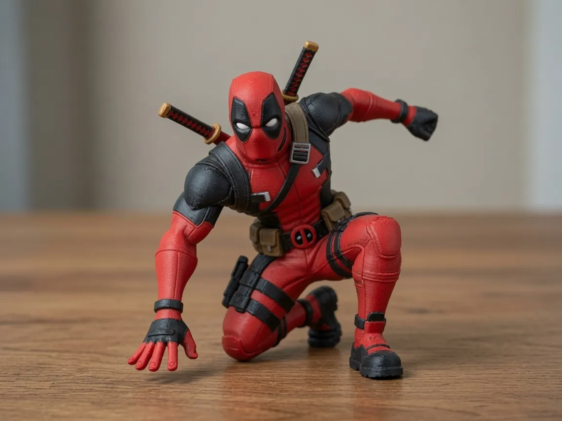 Deadpool Landing Figure | Marvel